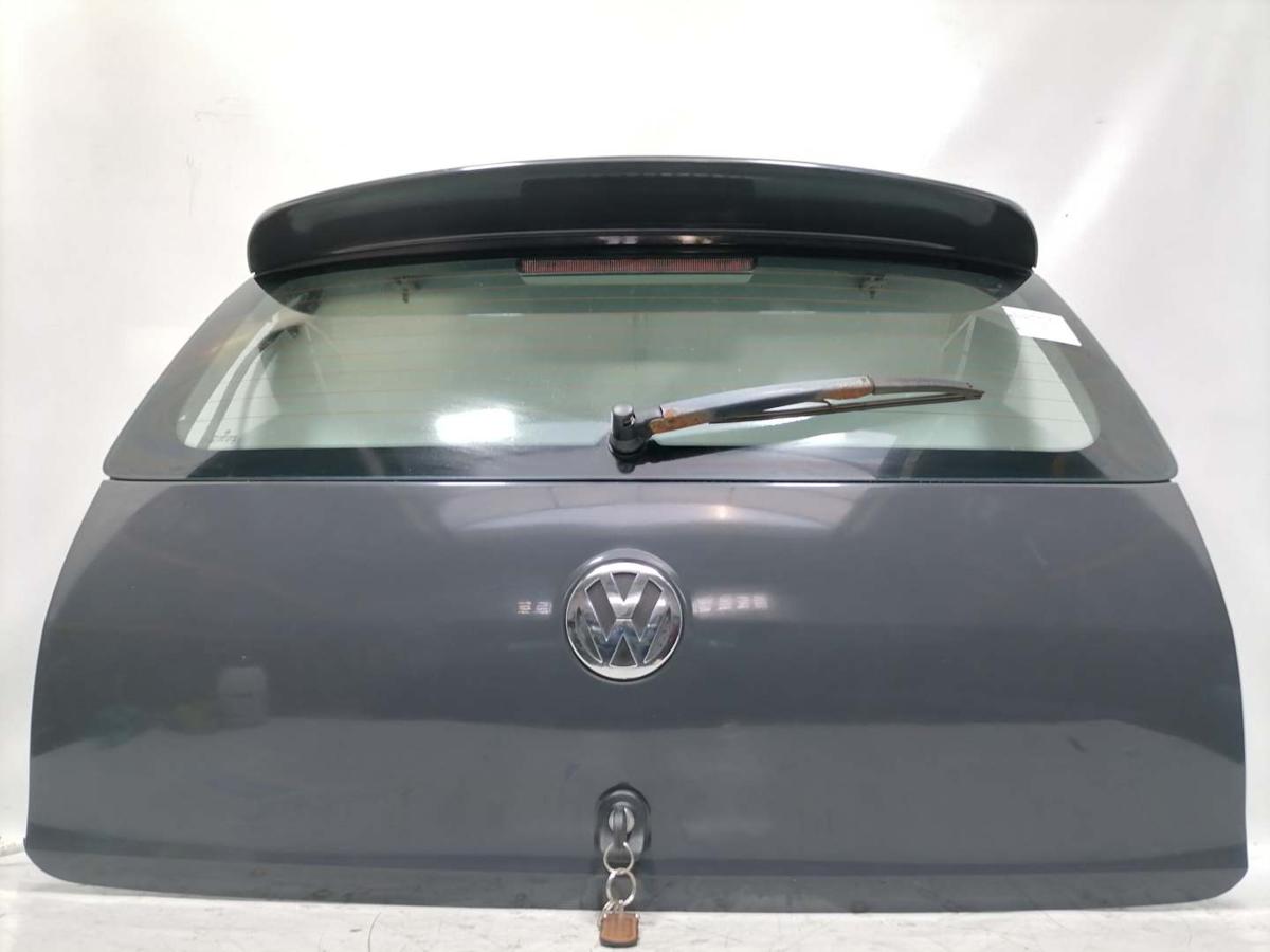 VW Fox original Heckklappe mit Heckscheibe LI7F Uranograu Bj.2010